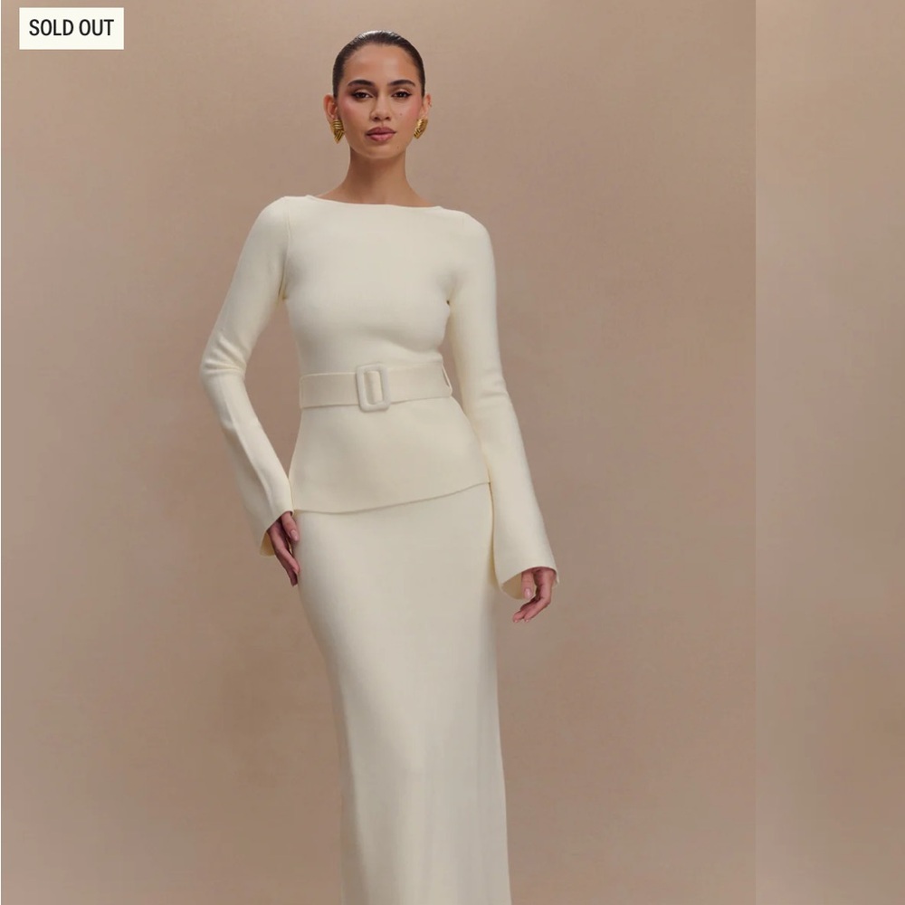 Meshki Justine belted Top